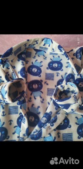 Флисовый комбинезон