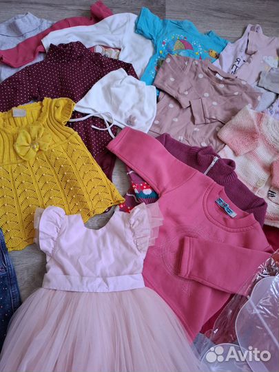 Набор одежды для девочки 74-80 бу