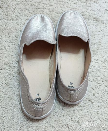 H&M Слипоны, р. 40