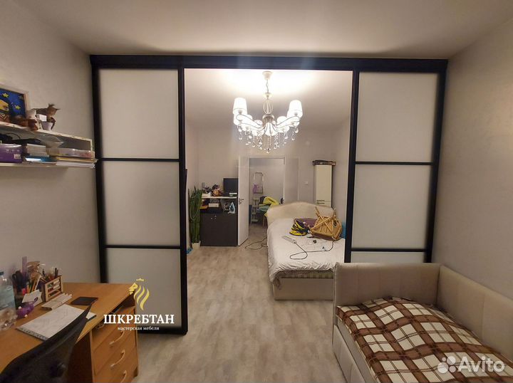 Стеклянные перегородки для зонирования