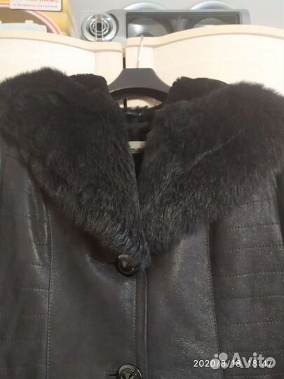 Дубленка женская 46-48 размер