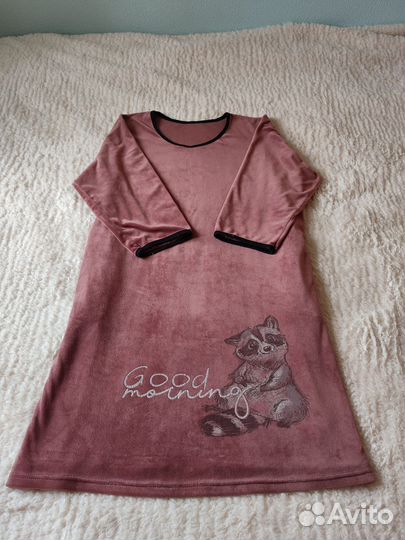 Платье женское велюровое