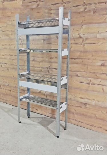 Стеллаж для сушки посуды из нержав стали