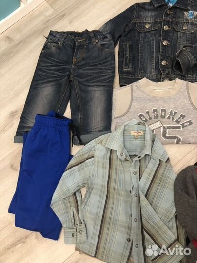 Одежда пакетом на мальчика 4-5 лет