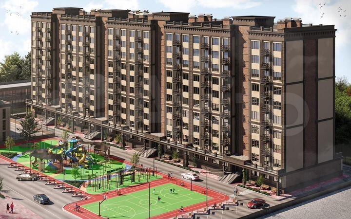 3-к. квартира, 98 м², 3/10 эт.