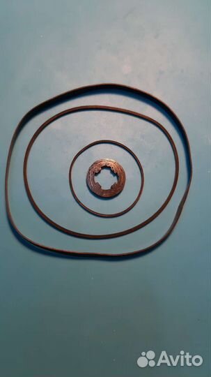 Пасики и идлер для дек Sony TC-K55,61,65,71,75,81