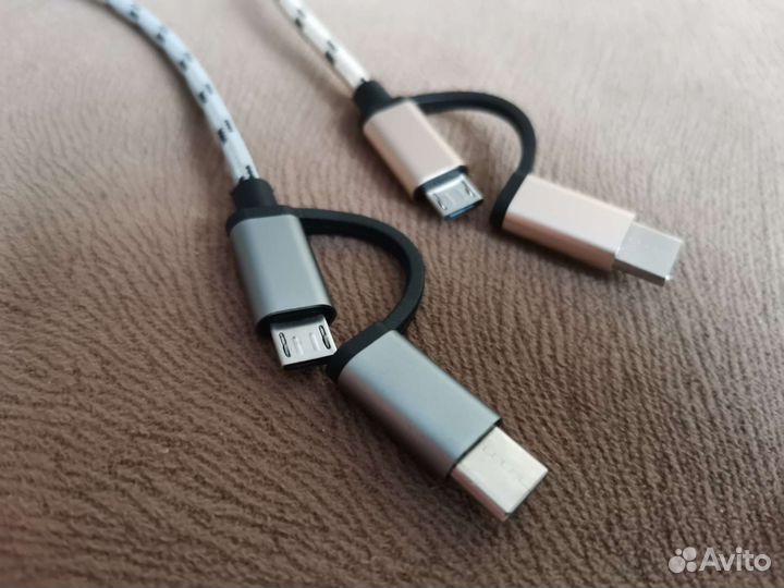 Переходник otg usb Micro usb type c