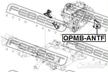 Сайлентблок передней подушки двигателя