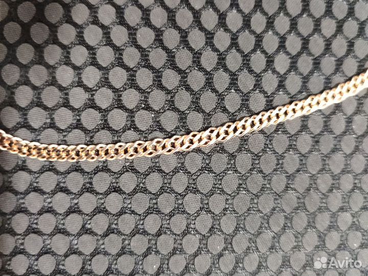 Цепь из золочёного серебра