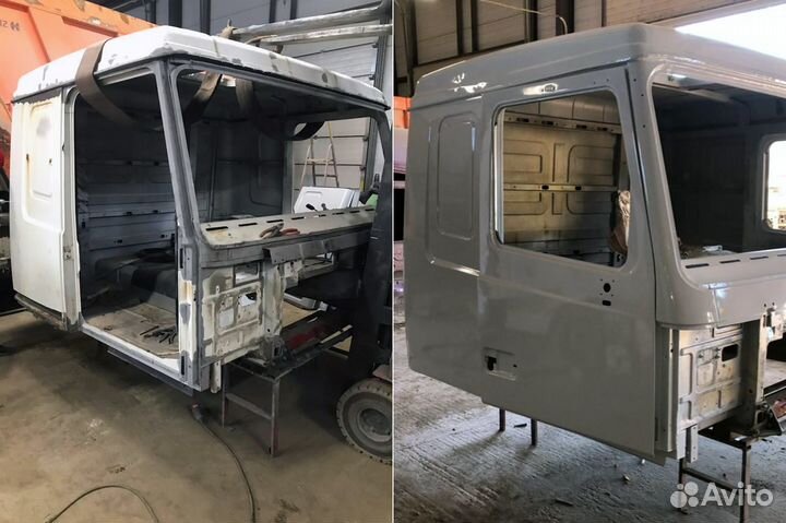 Кузовной ремонт и покраска грузовой и спецтехники