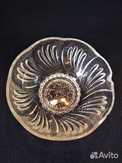 Салатник хрусталь СССР