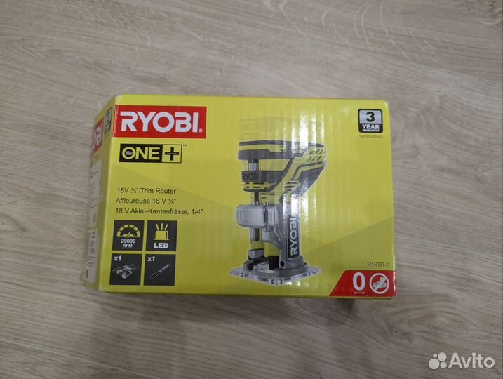 Ryobi кромочный фрезер