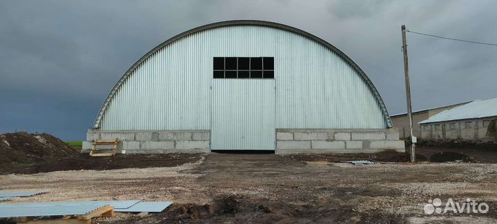 Быстровозводимый ангар под ключ