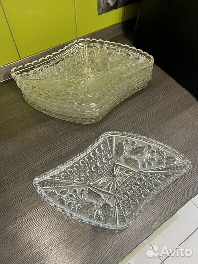 Ваза хрустальная, салатник СССР
