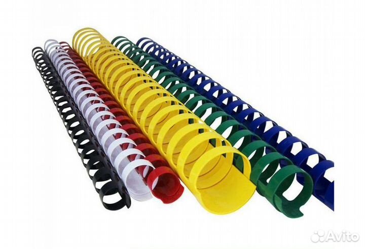 Пружины 6 и 8 мм для переплета поштучно, разноцве