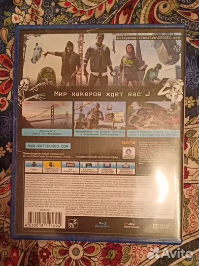Игра для приставок ps4- Watch Dogs 2