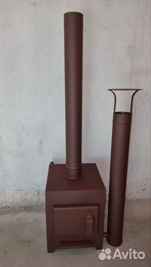 Печь для бассейна на дровах из нержавеющей стали