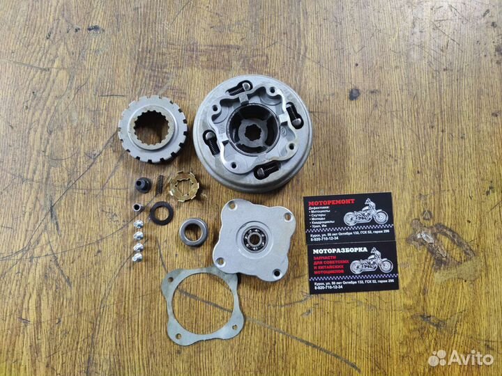 Сцепление на мопед alpha, delta