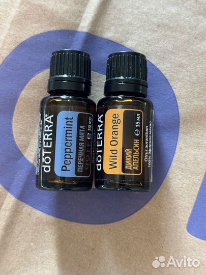 Эфирное масло Дотерра мята, апельсин