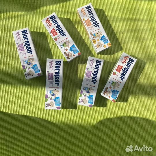 Итальянская зубная паста biorepair 3 шт