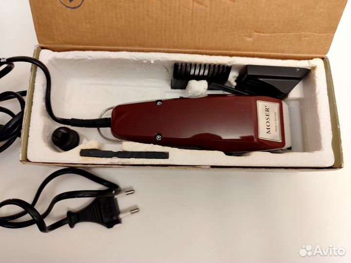 На запчасти Машинка для стрижки Mozer 1400