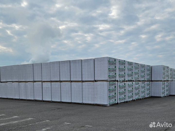 Газоблоки D500 от производителя