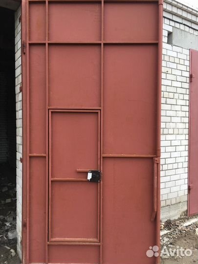 Гаражные металлические ворота