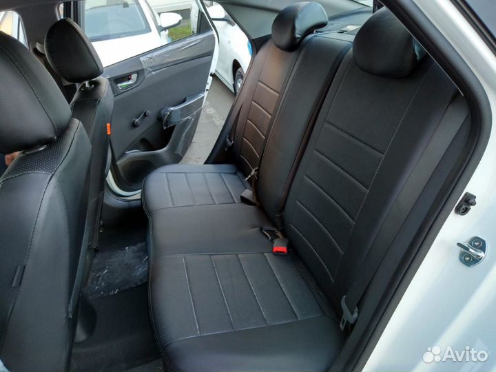 Чехлы на Фольксваген Пассат Б6 VW Passat B6 черные