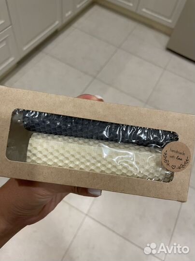 Свечи из вощины набор