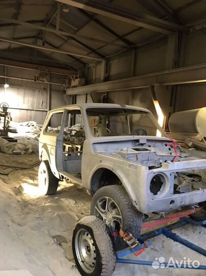 Пескоструйная обработка.порошковая покраска