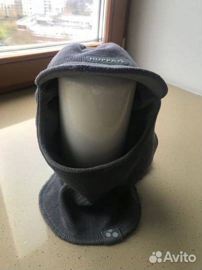 Шапка шлем для мальчика зима