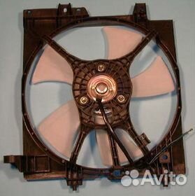 Impreza Мотор+вентилятор конденсатора кондиционера