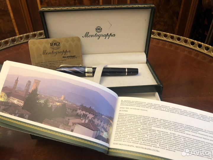 Перьевая ручка montegrappa extra 1930