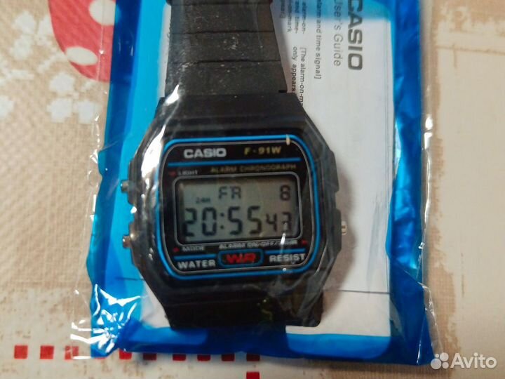 Часы Casio f-91w