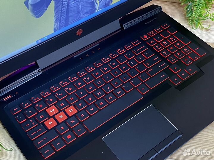 Игровой ноутбук HP omen i5/1050ti/4ядра/8Gb/SSD