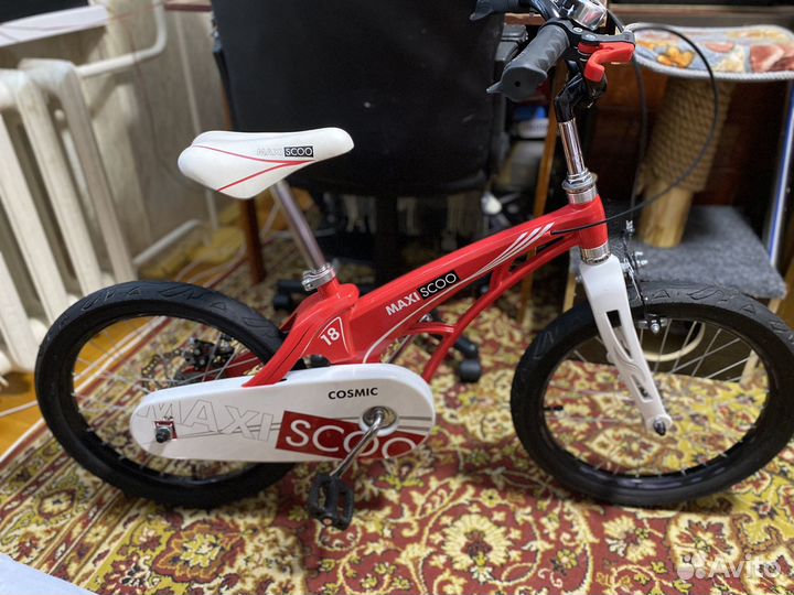 Велосипед maxiscoo Cosmic Стандарт 18” Красный