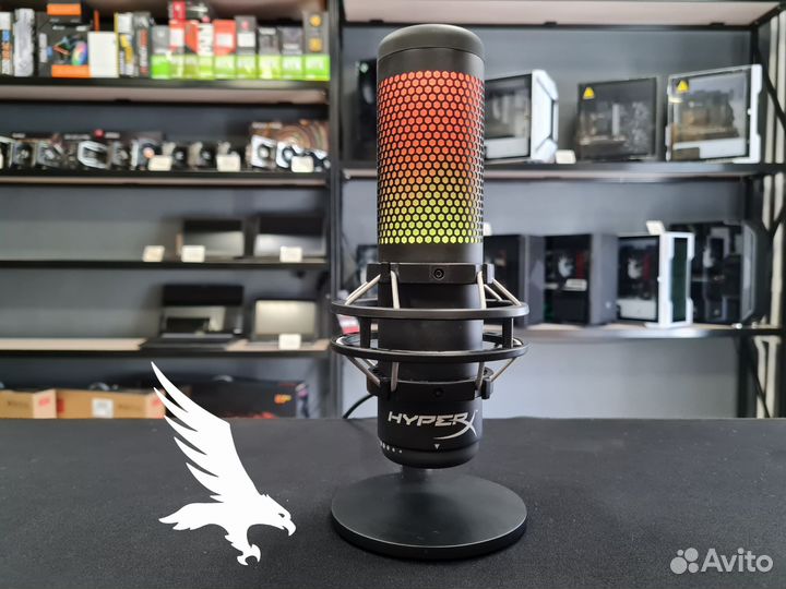 Микрофон HyperX Quadcast S