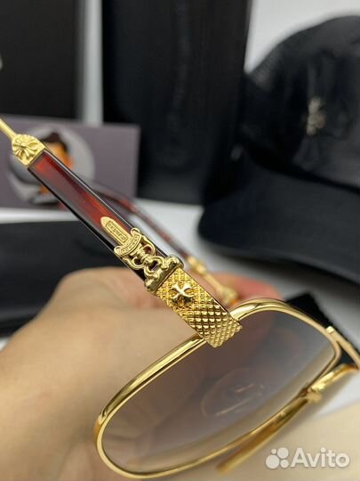 Очки chrome hearts солнцезащитные