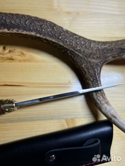 Нож охотничий с гравировкой