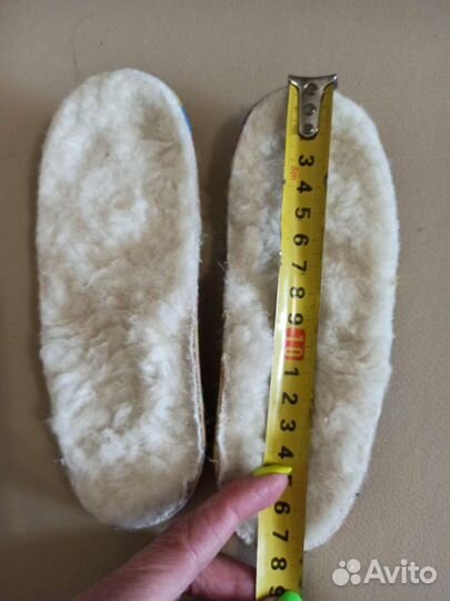 Стельки ортопедические детские зимние