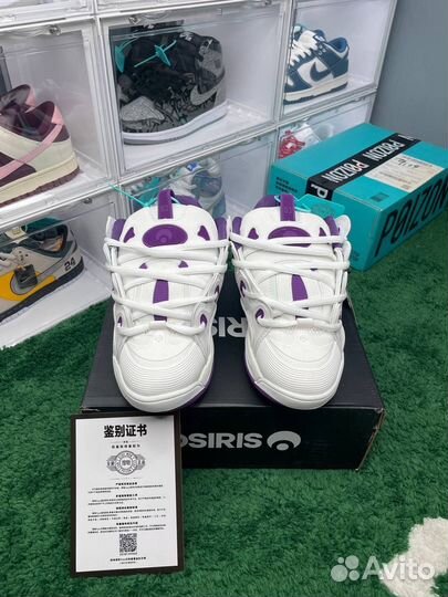 Osiris d3 White/Puple Оригинал (Poizon)