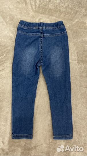 Джинсы на девочку 92