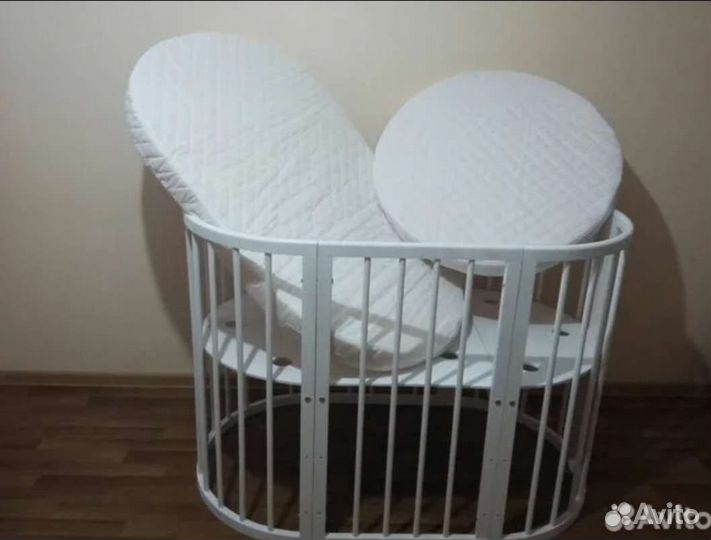 Матрас детский круглый и овальный