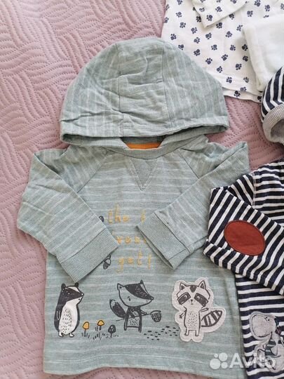 Фирменная одежда пакетом на мальчика 74 см