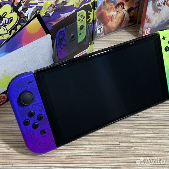 Nintendo Switch Oled Полный Комплект