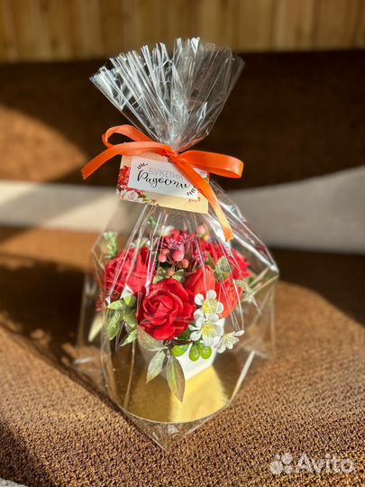 Мыльные розы букеты