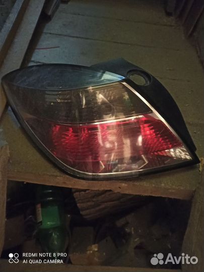 Задний левый фонарь opel astra h купе, GTS