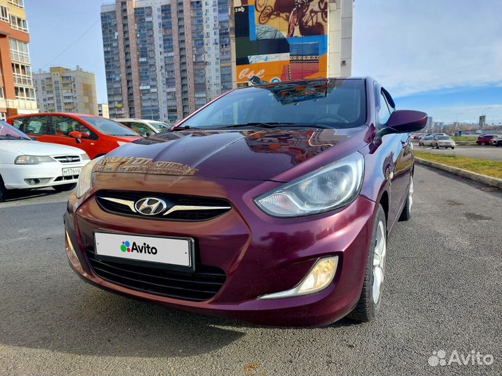 Hyundai Solaris 1.6 AT, 2012, 123 000 км