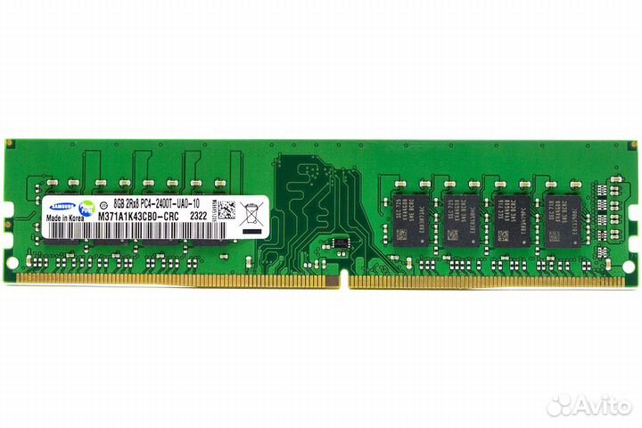 Новый dimm DDR4 8GB 2400 Samsung M371A1K43CB0-CRC