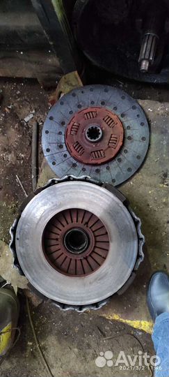 Корзина и выжимной диск сцепления MAN TGA